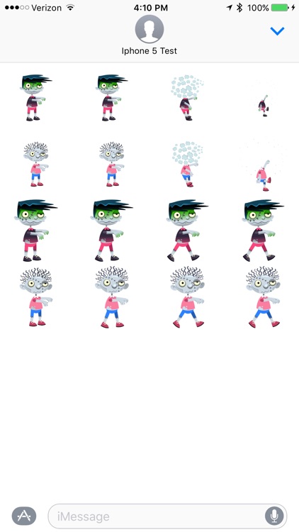 Zombie Pack - Stickers