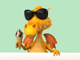 Meet Thorn, a hilarious dragon who will make your messages more fun