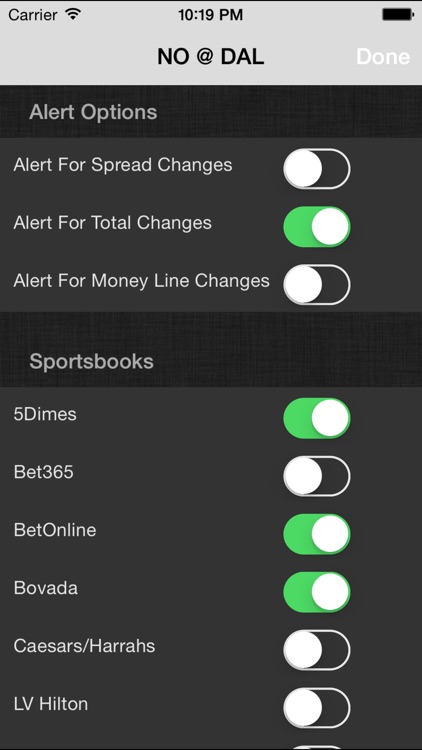 Odds Insider - Live Sports Betting Odds & Picks screenshot-3