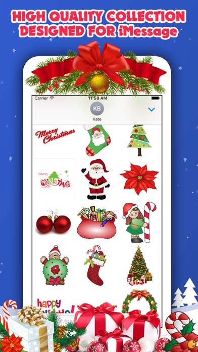 300 Christmas Stickersのスクリーンショット4 300 Christmas Stickersのスクリーンショット4
