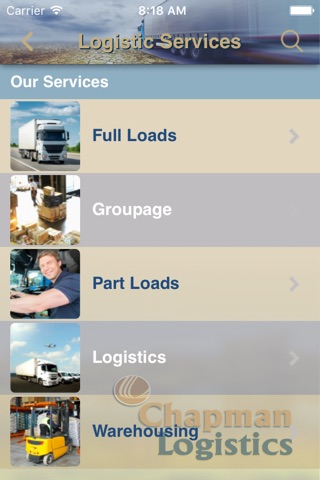 Logistics Social Media App screenshot 3