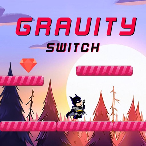 Switch Gravity Game for the Heroes Batman Runner iOS App