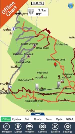 Haleakala National Park - GPS Map Navigator(圖3)-速報App