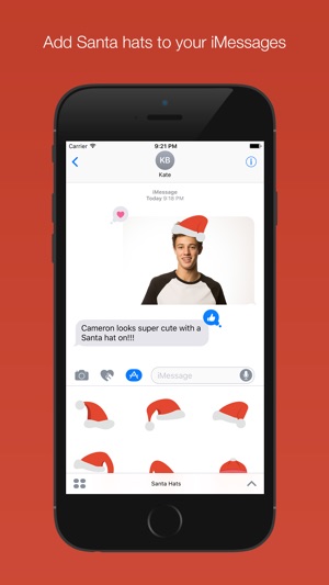 Santa Hats for iMessage(圖1)-速報App