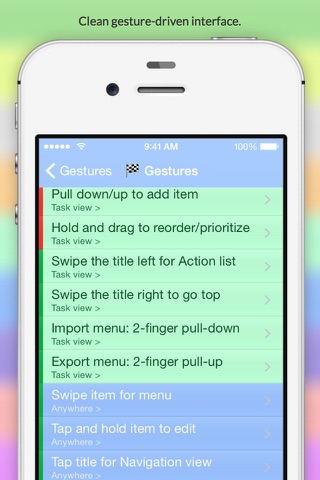 Manageable: Nested ToDo Lists screenshot 4