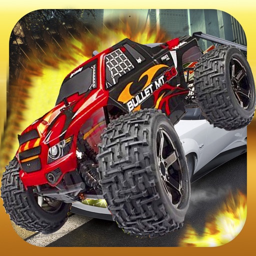 Downhill Car Stunt Racing