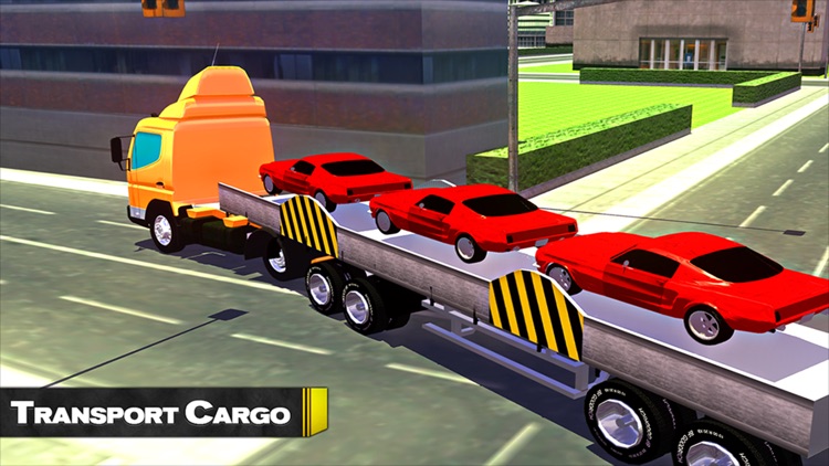 City Cargo Truck Transport 3D - 18 Wheeler Driver to Transport Cargo At Their Destination