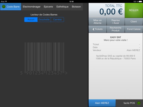 incwo POS screenshot 4