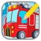Kids Fire Truck Coloring Page Game Free Edition