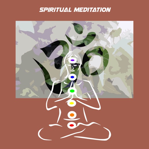 Spiritual meditation icon
