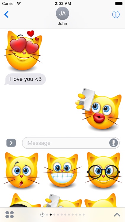 Cat Emotion Cute Sticker