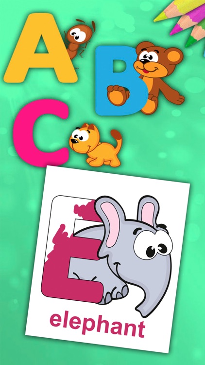 ABC Alphabet - Coloring book to learn letters screenshot-3