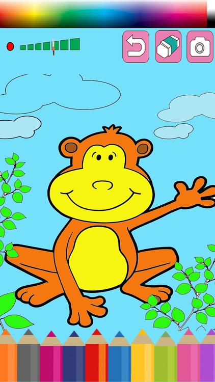 monkey drawing for kids