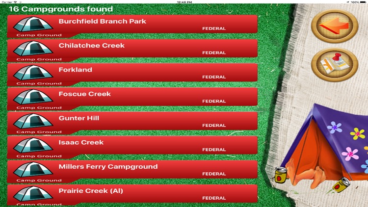 Camping Sites USA screenshot-3