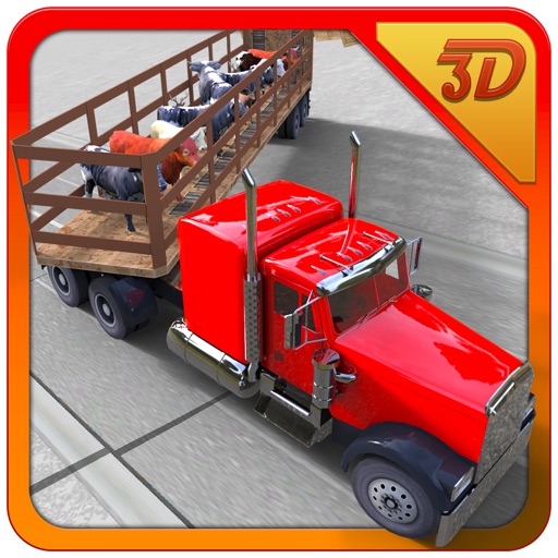 Animal Transporter Truck Driving  - Real Simulator icon