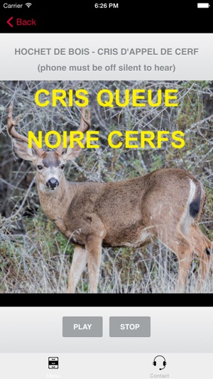 Criss Et Sons De Cerfs à Queue Noire Pour Chasse(圖3)-速報App