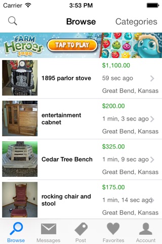 Nex-Tech Classifieds Mobile screenshot 2