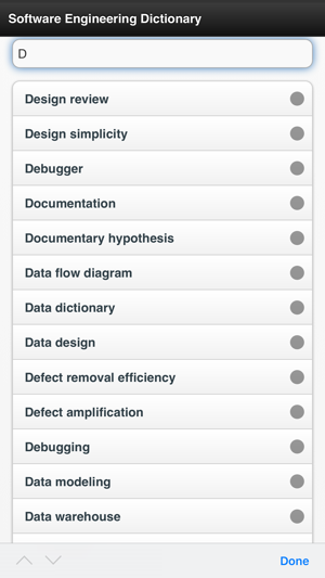 Software Engineering Dictionary(圖1)-速報App