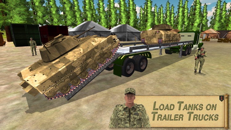 Army Tank Transport Airplane & Truck Drive Game