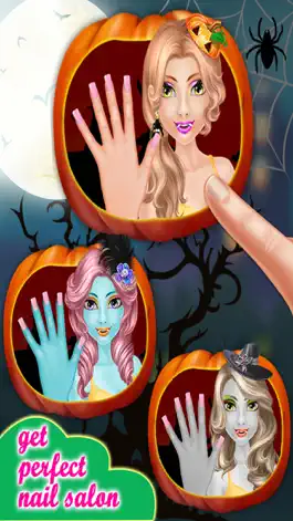 Game screenshot Monster Nail Salon - Halloween Girls Nail Art apk