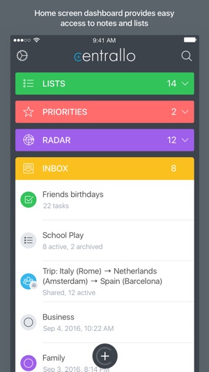 Centrallo – Organize and Share Lists(圖1)-速報App