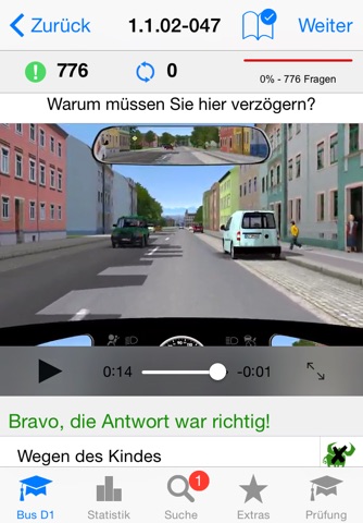 Führerschein Klasse D1 - Bus screenshot 2