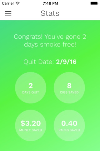 CigQuit Pro: Quit Smoking and Go Smoke Free screenshot 3