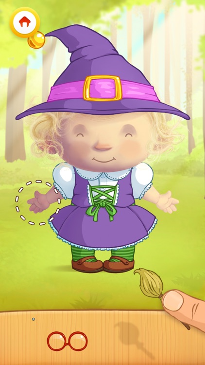 Dress Up : Fairy Tales - Fantasy puzzle game & Coloring book for children and babies by Play Toddlers (Free Version)