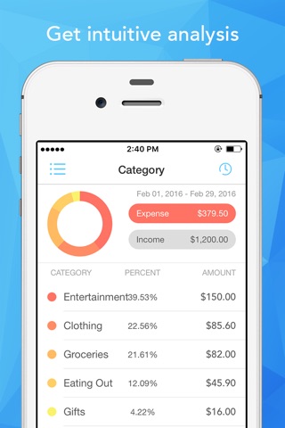 Pocket Expense 6 screenshot 3