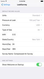 LeakSurvey Captura de tela 2