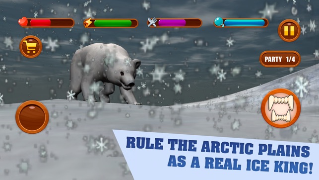 Wild Arctic Bear Survival Simulator 3D Full(圖5)-速報App