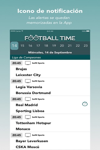 Football Time - Partidos de Futbol screenshot 3