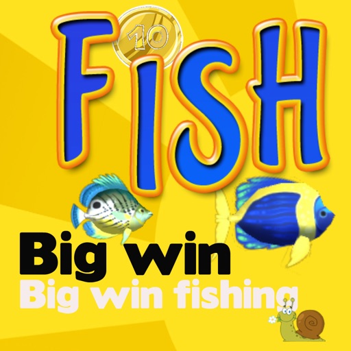 Big win deep sea fishing game : catch the little fish game for kids Icon
