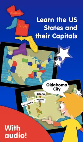 Game screenshot USA for Kids - Games & Fun with the U.S. Geography apk