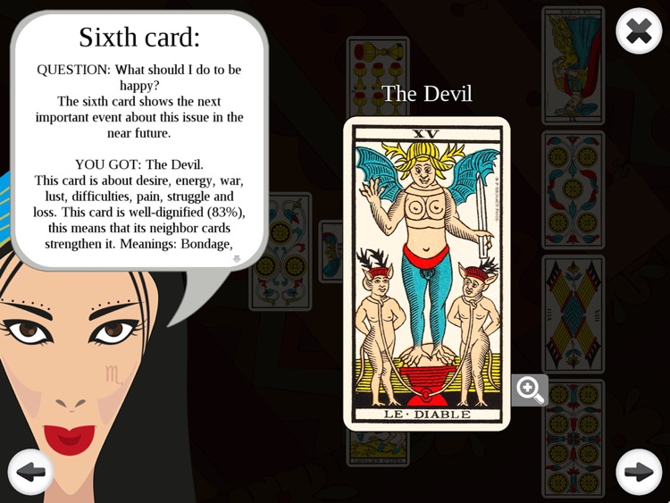 Tarot Readings Premium HD - marseilles taro screenshot-3