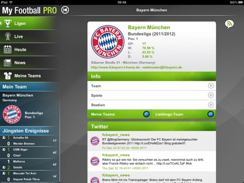 My Football Pro HD screenshot 4