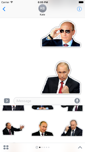 普京貼紙 - imessage滑稽貼紙(圖3)-速報App