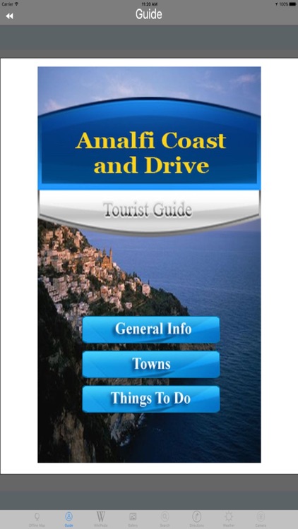 Amalfi Coast Drive Italy Tourist Travel Guide screenshot-3