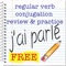 Fun and easy regular verb conjugation practice