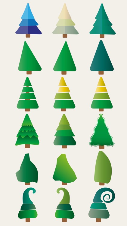 Christmas Tree Sticker Pack