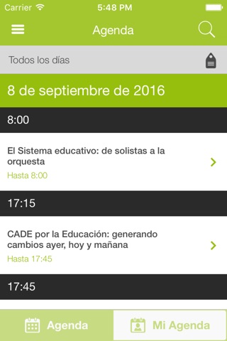 CADE por la Educación 2016 screenshot 3
