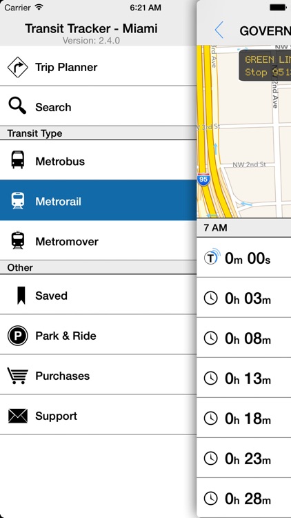 Transit Tracker - Miami Dade (MDT)
