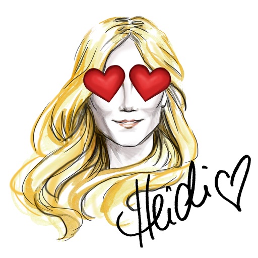 Heidi Klum Emojis icon