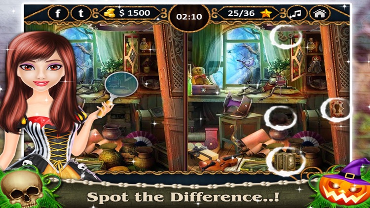 Fascinate Nightmare - Free Halloween Hidden Object screenshot-3