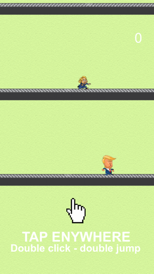 Trump jump vs Clinton Zombie(圖1)-速報App