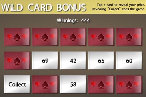 Hot Hand: Triple Poker Lite screenshot 2
