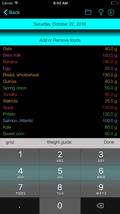Protein Counter and Tracker for Healthy Food Diets