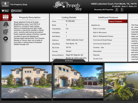 The Property Shop Real Estate App for iPad screenshot 4