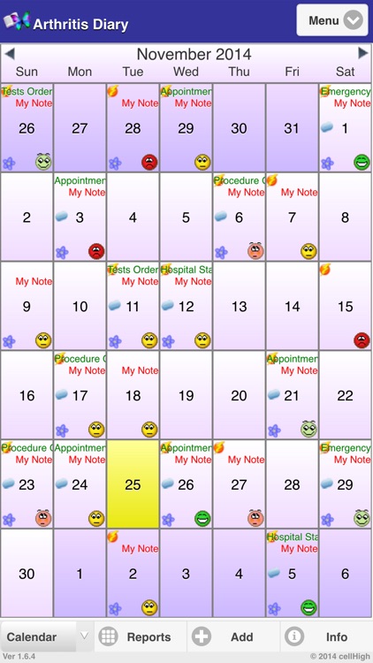 Arthritis Diary