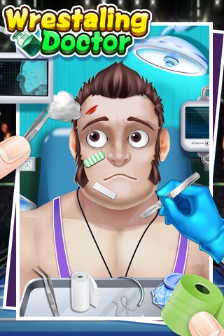 Wrestling Injury Doctor - Kids Games screenshot 2